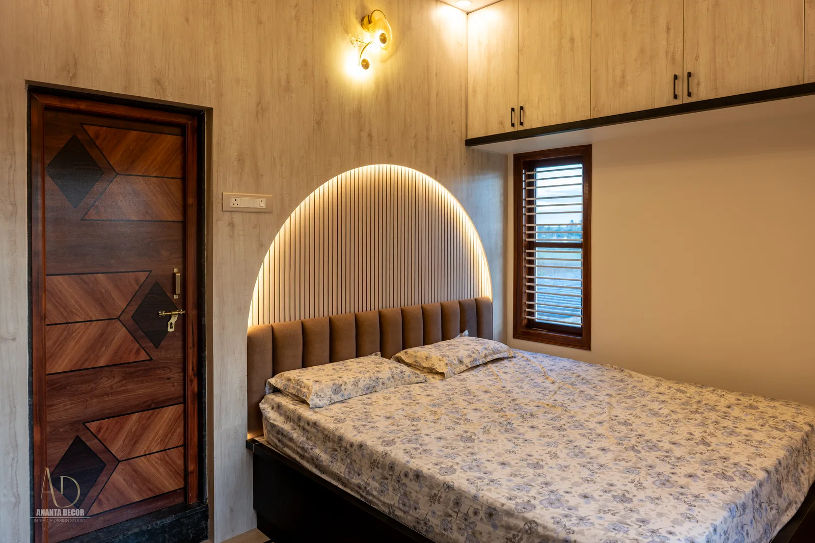 Master bedroom at JANAVI NILAYA